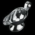 thumbnail image 3 of Stainless Steel Steak Pepper Sauce Boat Seasoning Container for Restaurant Kitchen(10oz), 3 of 5