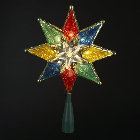 8 quot lighted clear 8 point star christmas tree topper 8 quot lighted clear 8 point star christmas tree topper