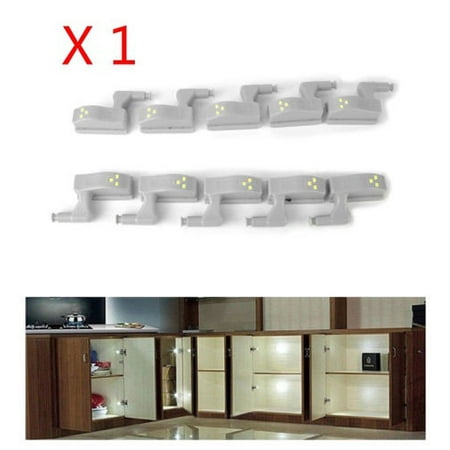 

Home Living Kitchen 1 Pcs Indoor Cabinet Cupboard Closet Wardrobe Hinge LED Light System Sensor Lamp Light