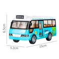 thumbnail image 3 of EASTIN School Bus Model with Light & Openable Door Musical Simulation Vehicle Model Inertial Sliding Toy Car Gift for Kids New, 3 of 9