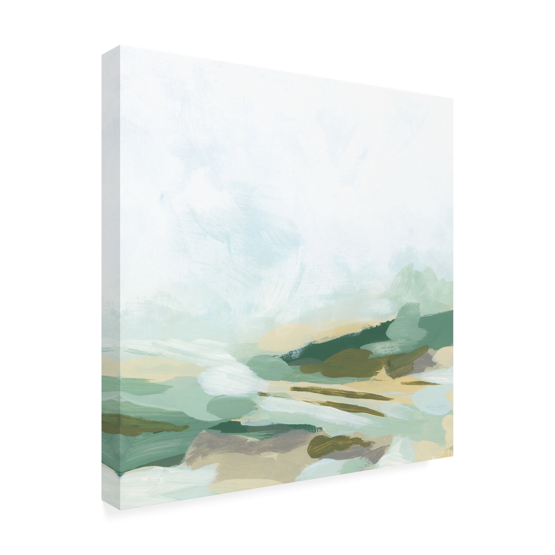 Trademark Fine Art June Erica Vess Valley Lane II Canvas Wall Art