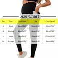 thumbnail image 3 of bbymog Women's Maternity Leggings with Pockets Over The Belly Slim Fit Stretch Yoga Pants Maternity Clothes Black G L, 3 of 8