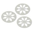 thumbnail image 4 of Cup Coasters3 Pcs Metal Coasters Metal Coasters Drink Coasters Exquisite Design, 4 of 8