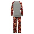 thumbnail image 3 of Fiomva Christmas Matching Family Pajamas Set Cartoon Dinosaur Print Pjs Homewear Sleepwear Jammies for Adults and Kids, 3 of 7