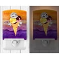 thumbnail image 2 of Halloween Sweets Ice Cream Skull Ceramic Night Light, 2 of 2