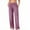 Pink, variant on hotojiny Women's Palazzo Pants High Elastic Waisted Workout Athletic Trousers Wide Leg Loose Loungewear with Pockets