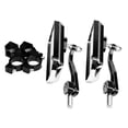 thumbnail image 1 of Almencla Bike Handlebar Rear View Mirror, Shockproof Scratch Resistant Glass Lens, Safe Rearview Mirror, Mirrors with High Performance Pair Black, 1 of 3