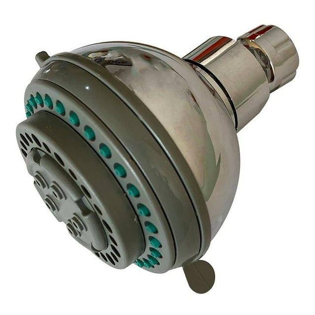 Regadera Pidsa Redonda 5 Funciones ABS 53901 Silver