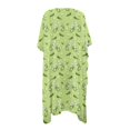 thumbnail image 2 of HELLHERO Pickled Cucumbers Long Kimono Swimsuit Cover Up Breathable High Quality Fabrics Quick Dry Bathing Suit Cover Up, 2 of 6