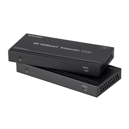 UPC: 0889028152973 | Monoprice Blackbird 4K HDBaseT Extender Kit  120m  HDR  18Gbps  4K@60Hz  YCbCr 4:4:4  HDCP 2.2  PoC  RS-232  Loop Out and Bidirectional IR