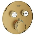 thumbnail image 2 of Grohe 29 138 Grohtherm Triple Function Thermostatic Valve Trim Only - Nickel, 2 of 5