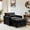 Black, variant on Sofa Chair with Ottoman,Gexpusm Oversized Upholstered Corduroy Sofa Chair with Cup Holders & USB Ports for Bedroom,Living Room,Small Spaces,Lounge Sofa Chair,Orange