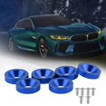 thumbnail image 4 of 6 Pcs Car Motorcycle License Plate Washer and Bolt Kit (Blue), 4 of 4