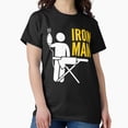 thumbnail image 1 of Iron Man Iron (Rouge) G4413 T-Shirt Graphique Unisexe – Doux et Confortable, Tailles jusqu'à 5TG, 1 of 4
