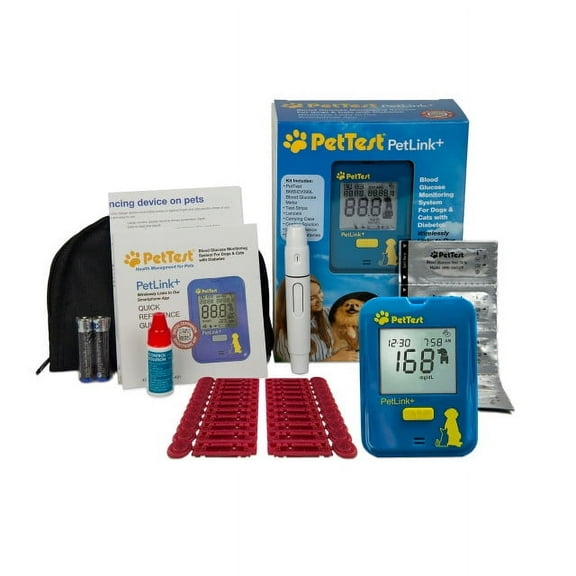 PetTest PetLink  Meter Kit - INCLUDES 25 TEST STRIPS