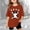 Brick Red, variant on Girls Graphic Print T-Shirt Casual Loose Fit Short Sleeve Comfortable Blended Tee For Toddler Youth Short Sleeve Shirt for Girls Tees Kids Tshirts Clothes Summer Tops T-Shirt