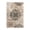 Black, variant on HomeRoots 5' X 8' Tan Gray And Black Floral Medallion Stain Resistant Area Rug