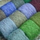 thumbnail image 3 of Granjero Gordo Hilo de felpa suave acrílico de bucle elegante, crochet, rollo de lana gruesa de fieltro de lana, fibra (50 g, A17), 3 of 4