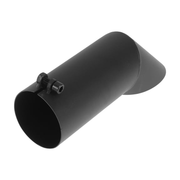 Unique Bargains 2.8" ID Inlet T304 Stainless Steel Turn Down Exhaust Tip 9.1" Overall Length