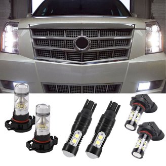 For Cadillac Escalade 2002 2003 2004 6x LED Headlight High/Low + Fog Light Kit