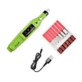 thumbnail image 2 of Taladro eléctrico Seitruly pluma para tallar herramienta para arte de uñas USB color verde, 2 of 6