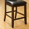 thumbnail image 4 of Furniture of America Dana Padded Counter Dining Chairs - Set of 2, Brown, 4 of 6