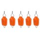 thumbnail image 1 of Carrete Baitcasting Ticfox Soporte para sedal de pesca Clip Tapón con hebilla Naranja, 1 of 10