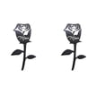thumbnail image 2 of Cheapark Mom Floral Garden Sculpture 2 Piece Set Everlasting Flower For Outdoor Yard Mom Gift Gift, 2 of 6