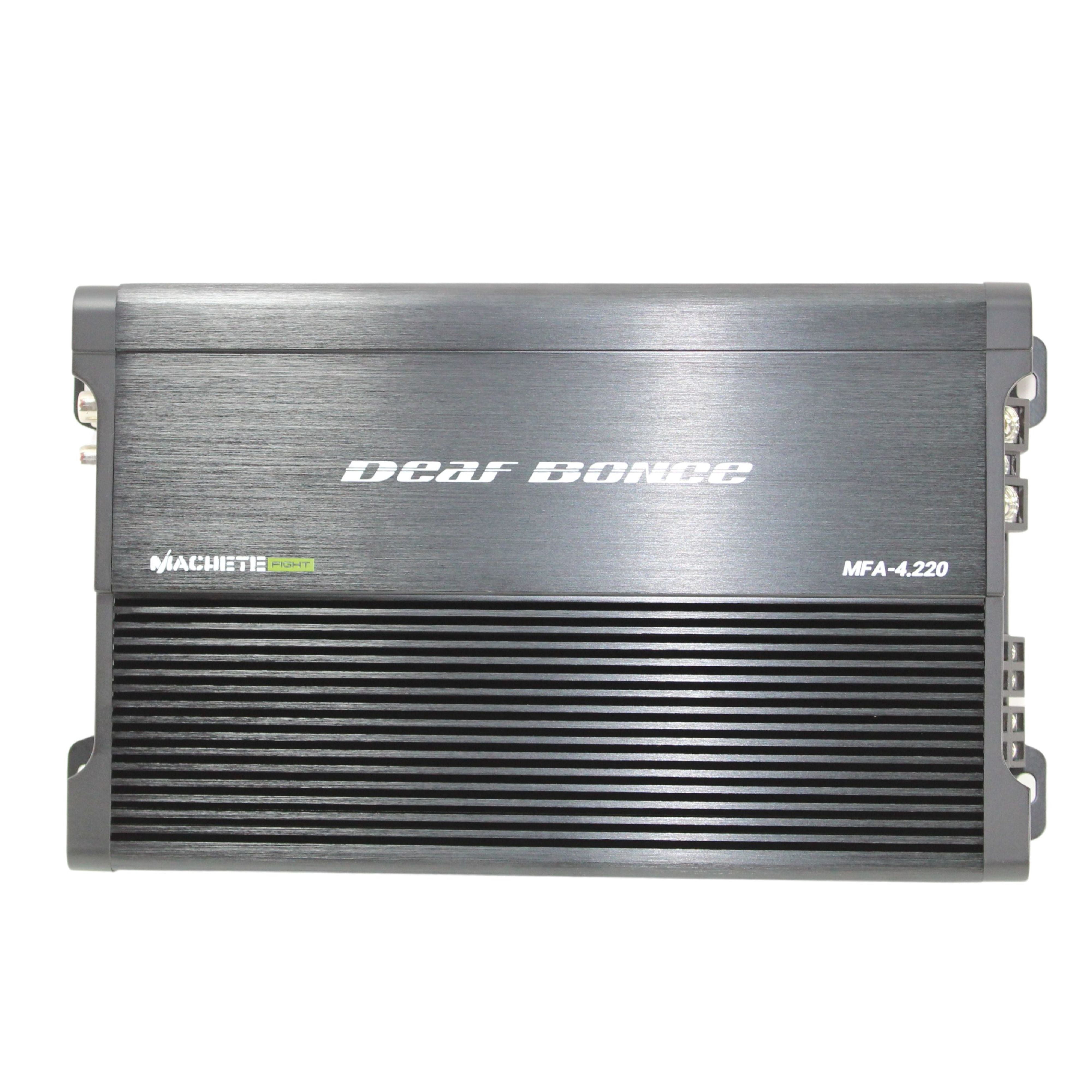 Deaf Bonce MFA-4.220 Machete Series 220 Watts 4-Channel Class-D Car Amplifier