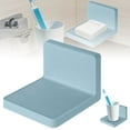 thumbnail image 1 of Modern Floating Wall Shelf Set for Living Room Kitchen Bathroom Storage and Decoration, 1 of 5