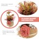 thumbnail image 4 of Cestas de flores para bodas GOOHOCHY, cestas de flores elegantes para fiestas, cestas de flores artificiales, 4 of 7
