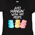 thumbnail image 4 of Inktastic Easter Hangin' with My Peeps Boys or Girls Baby Bodysuit, 4 of 5