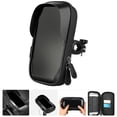 thumbnail image 4 of Shisuyan Daily Use Bike Phone Rack Black TPU 360° Rotatable for Bike Users 1Pcs, 4 of 7