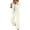White-A, variant on Wovix Fall Outfits For Women 2025 Sets Fashion Solid Color Long Pant Suit With Workwear Elegant Long Sleeve Stand Collar Pocket Outfit For Daily Two Piece Casual Sweatsuit Lounge Set Matching Sets