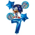 thumbnail image 3 of Juego de globos para fiesta de cumpleaños de Sonices, dibujos animados de anime, para niños, decoración de escenas de Halloween, accesorios de regalo, 3 of 5