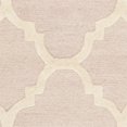 thumbnail image 3 of Safavieh Cambridge Collection CAM140M Handmade Moroccan Geometric Light Pink and Ivory Premium Wool Runner (2'6" x 10'), 3 of 3