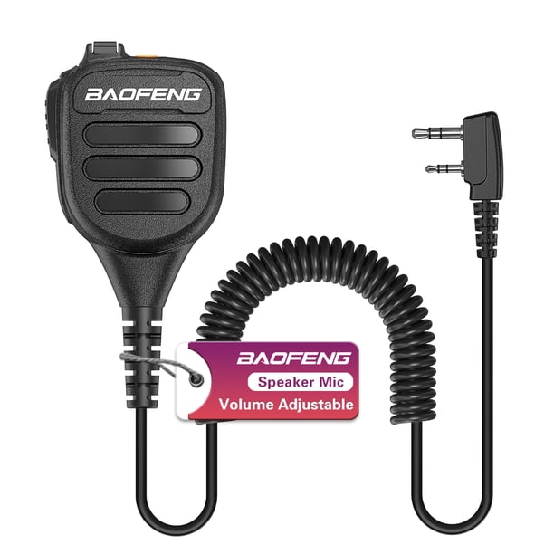 Microphone épaulette Avec Haut-parleur Pour Talkie-walkie Baofeng, TYT, Wouxun - Neuf