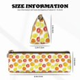 thumbnail image 4 of Naloa Lemon Orange Print Leather Pencil Case - Portable Big Capacity Pencil Pouch Organizer Bag Stationery Bag for Work & Office Pencil Pen Case, 4 of 5