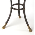 thumbnail image 4 of Beaumont Lane Metal Furniture Glass and Metal Accent Table in Black, 4 of 4
