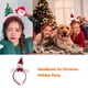 thumbnail image 4 of 12 Uds. De diademas navideñas para mujer, clásicas astas de reno, Santa, árbol de Navidad, hebilla para el pelo, diadema encantadora, Accesorio para el cabello Muñeco de nieve sombrero rojo Sonducket AP013012-23, 4 of 6