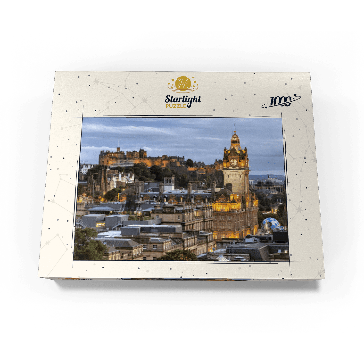 MyPuzzle - Edinburgh Scotland - Premium 1000 Piece Jigsaw Puzzle for Adults