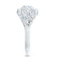 thumbnail image 4 of Rosec Jewels Lab Created Diamond Engagement Ring for Women - Nature Inspired Ring - 2 Carat, 14K White Gold, US 4.50, 4 of 9
