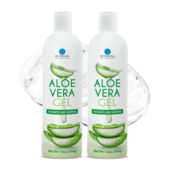 Gel de aloe vera Dr. Robaina con aceite de emú, 720 ml, hidrata y calma