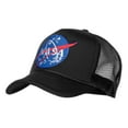 thumbnail image 2 of NASA Lunar Patched Foam Trucker Cap - Black OSFM, 2 of 5