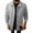 Light Gray, variant on Men's Business Casual Lapel Pocket Jacket, Solid-Colored Brushed Fleece Coat, Beige, S