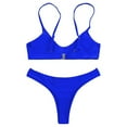 thumbnail image 4 of Women Push Padded Bra Bandage Bikini Swimsuit - Swimwear Bathing Suit - Nylon Spandex - Size S/M/L/XL/XXL, 4 of 4