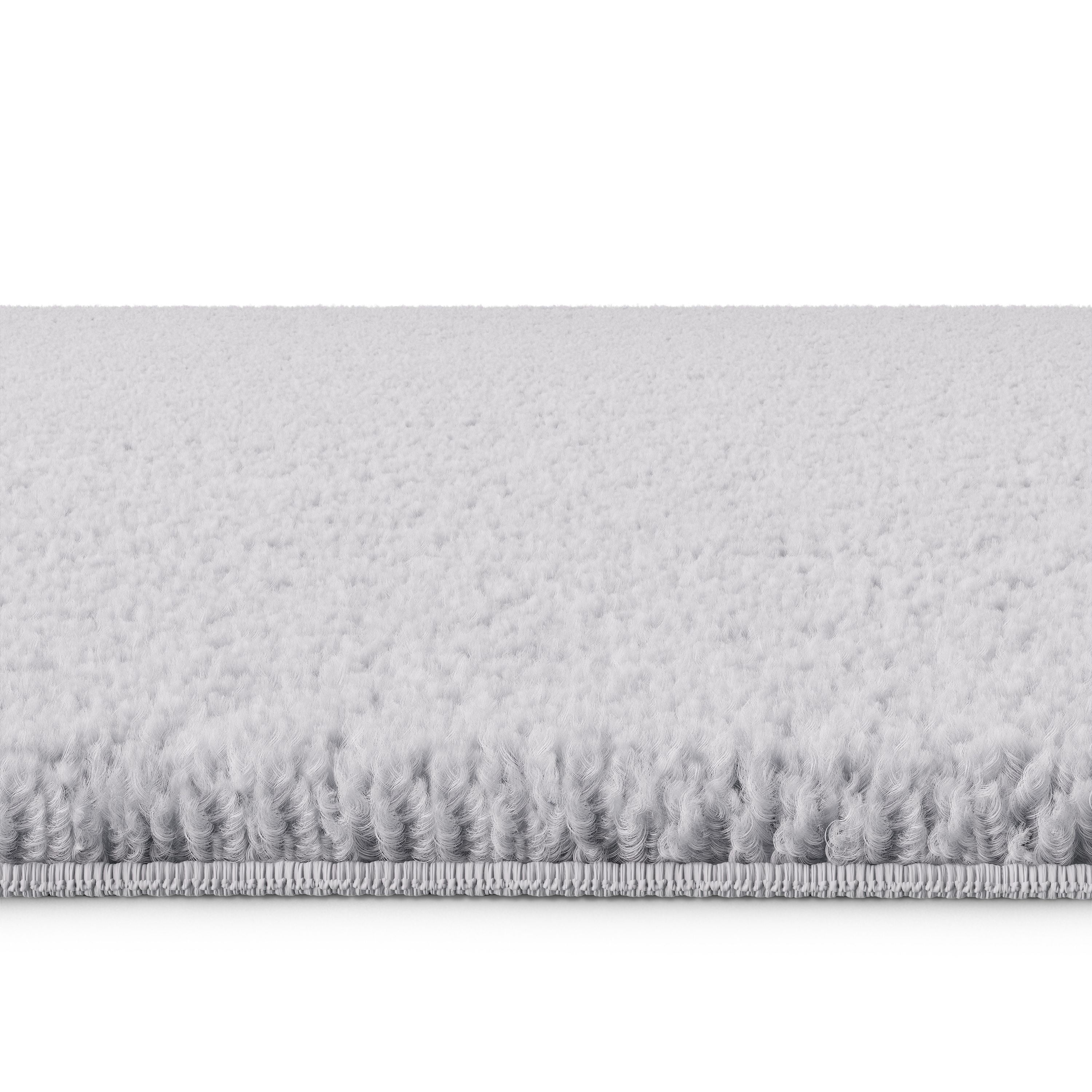 Mainstays Kids Tufted Gray Shag Area Rug, 8' x 10'