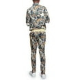 thumbnail image 3 of G-Style USA Men's Royal Floral Tiger Track Suit Set, Up to 5X, 3 of 6