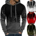thumbnail image 5 of Mens Long Sleeve Warm Hoodie Sweatshirt, 5 of 5