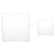 thumbnail image 1 of 2 piezas de bloques de sello de encaje cuadrado Placa de estampado acrílico transparente Accesorios de estampado para álbum de manualidades Scrapbooking (10X10 + 5X5), 1 of 5